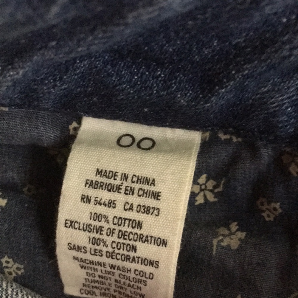 AEO Shortie Shorts NWT Size 00 - Picture 8 of 8